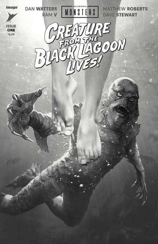 Universal Monsters The Creature From The Black Lagoon Lives #1 (Of 4) Cover D 1 in 25 Joshua Middleton Variant