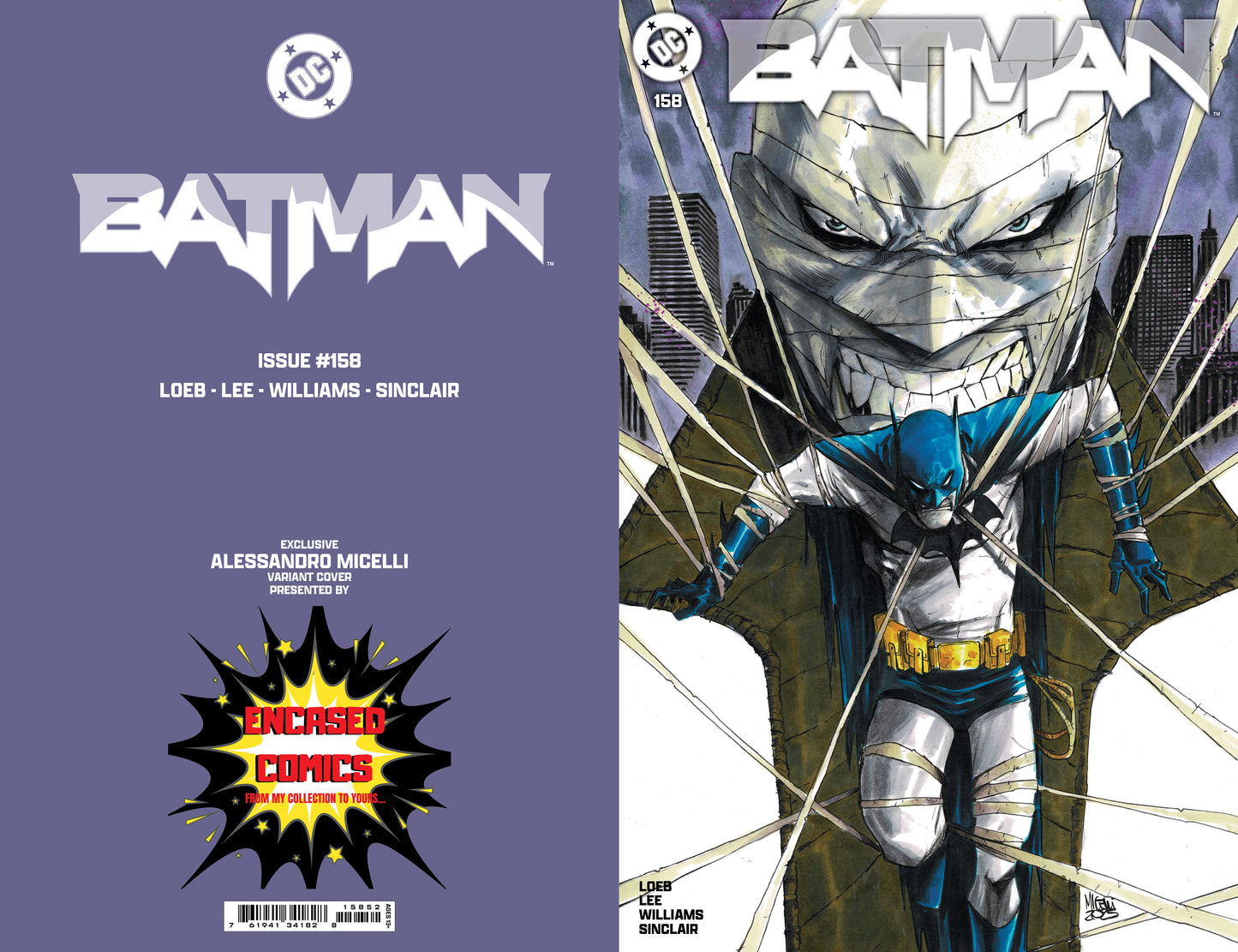 Batman #158 Alessandro Micelli Cover