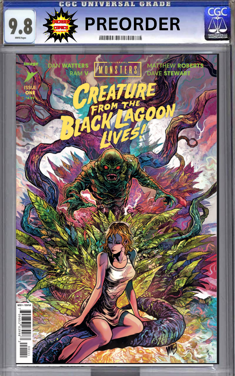 Universal Monsters Black Lagoon #1 Vincenzo Riccardi Trade Cover