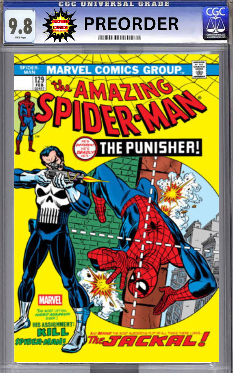 CGC 9.8 Amazing Spider-Man 129 Facsimile (New Printing) Pre-Sale