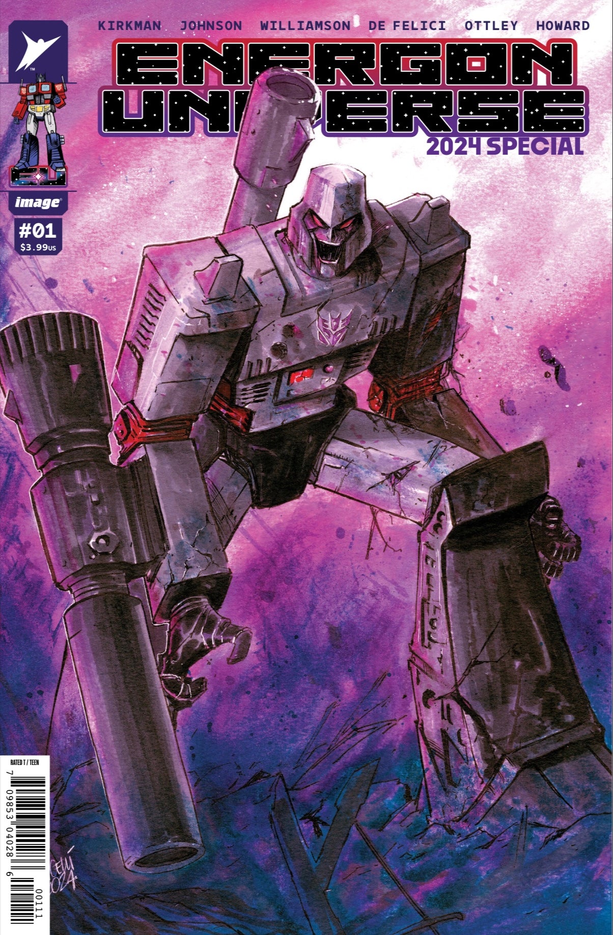 Transformers 8/ Energon Universe 2024 Special #1 Alessandro Micelli Variants