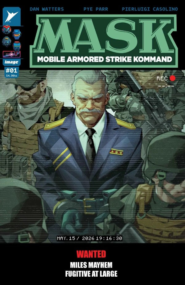 M.A.S.K. #1 Cover G 1:25 Kael Ngu Variant