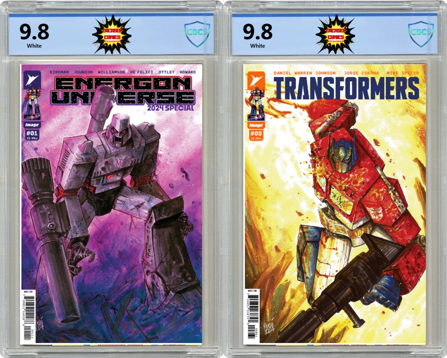 Transformers 8/ Energon Universe 2024 Special #1 Alessandro Micelli Variants