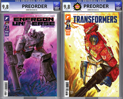 Transformers 8/ Energon Universe 2024 Special #1 Alessandro Micelli Variants
