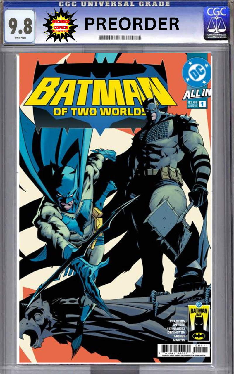 Batman: Of Two Worlds #1 (Batman Day Special) - CGC 9.8 Guaranteed PREORDER