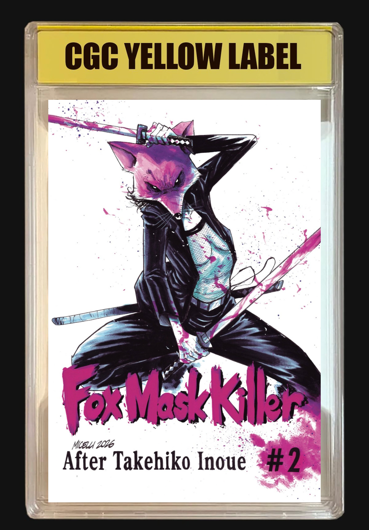 Exquisite Corpses Fox Mask Killer #2 Vagabond Homage