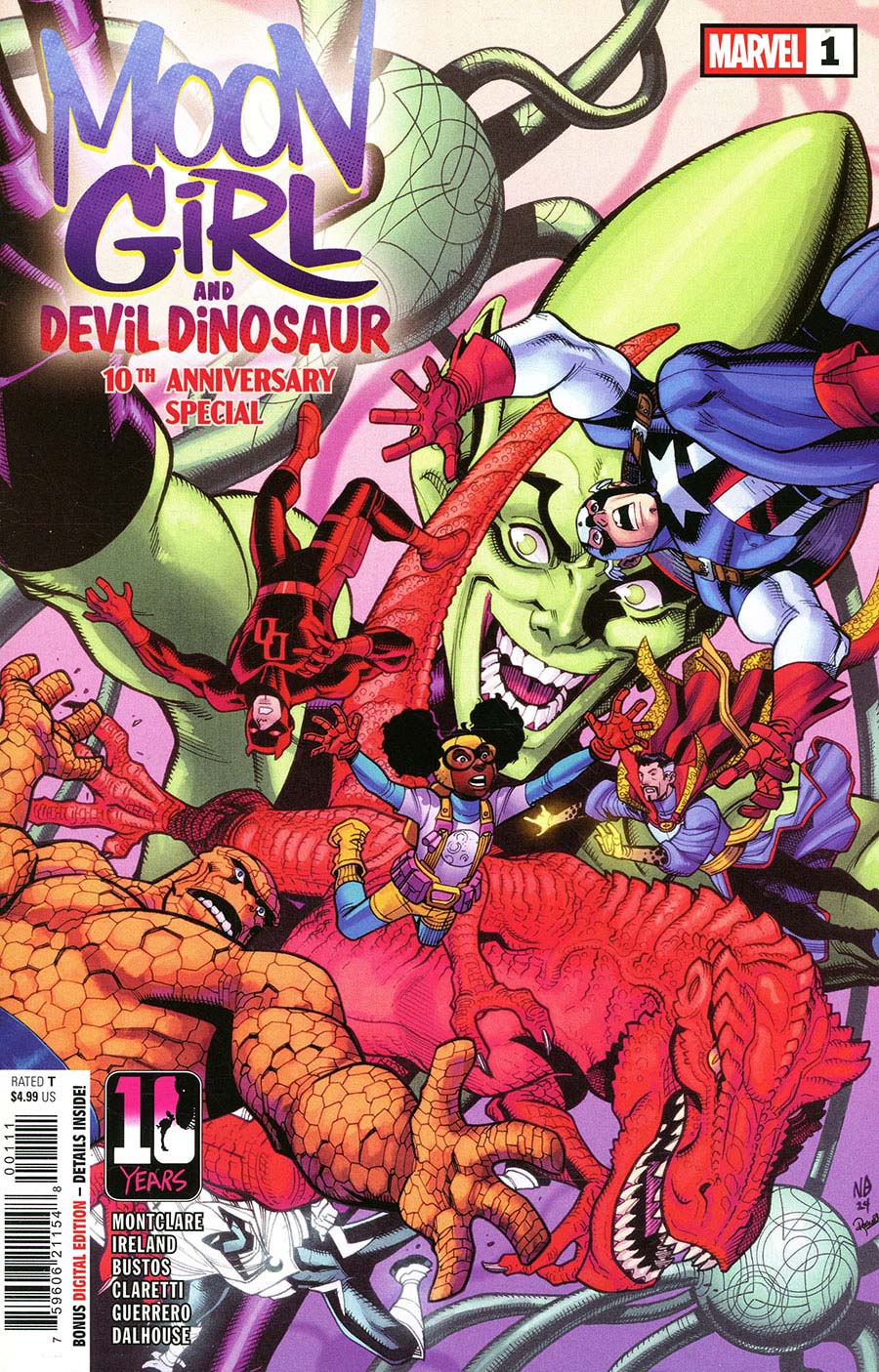 Moon Girl & Devil Dinosaur 10th Anniversary Special #1