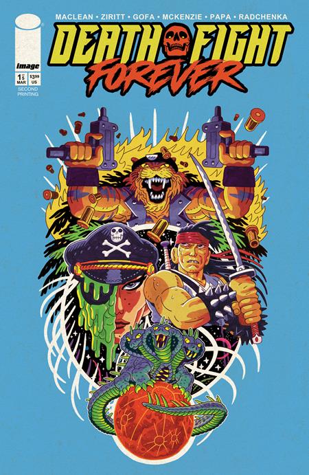 DEATH FIGHT FOREVER #1 (OF 5) 2ND PTG (MR)