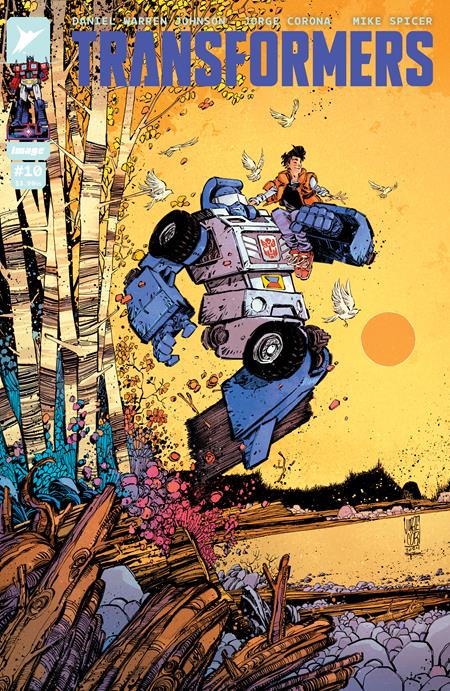 Transformers #10 Encased Comics Retailer Exclusive Micelli Variant - Comic Book