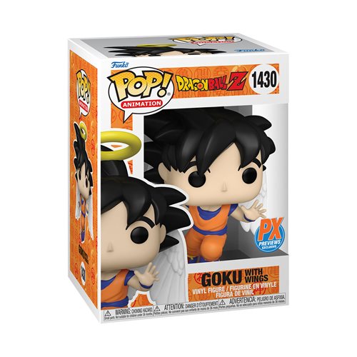 Dragon Ball Z Goku with Wings Funko Pop! Vinyl Figure #1430 - Previews Exclusive