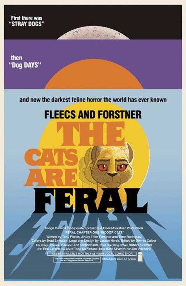 Feral #1 Cover F 1 in 50 Trish Forstner & Tony Fleecs Variant