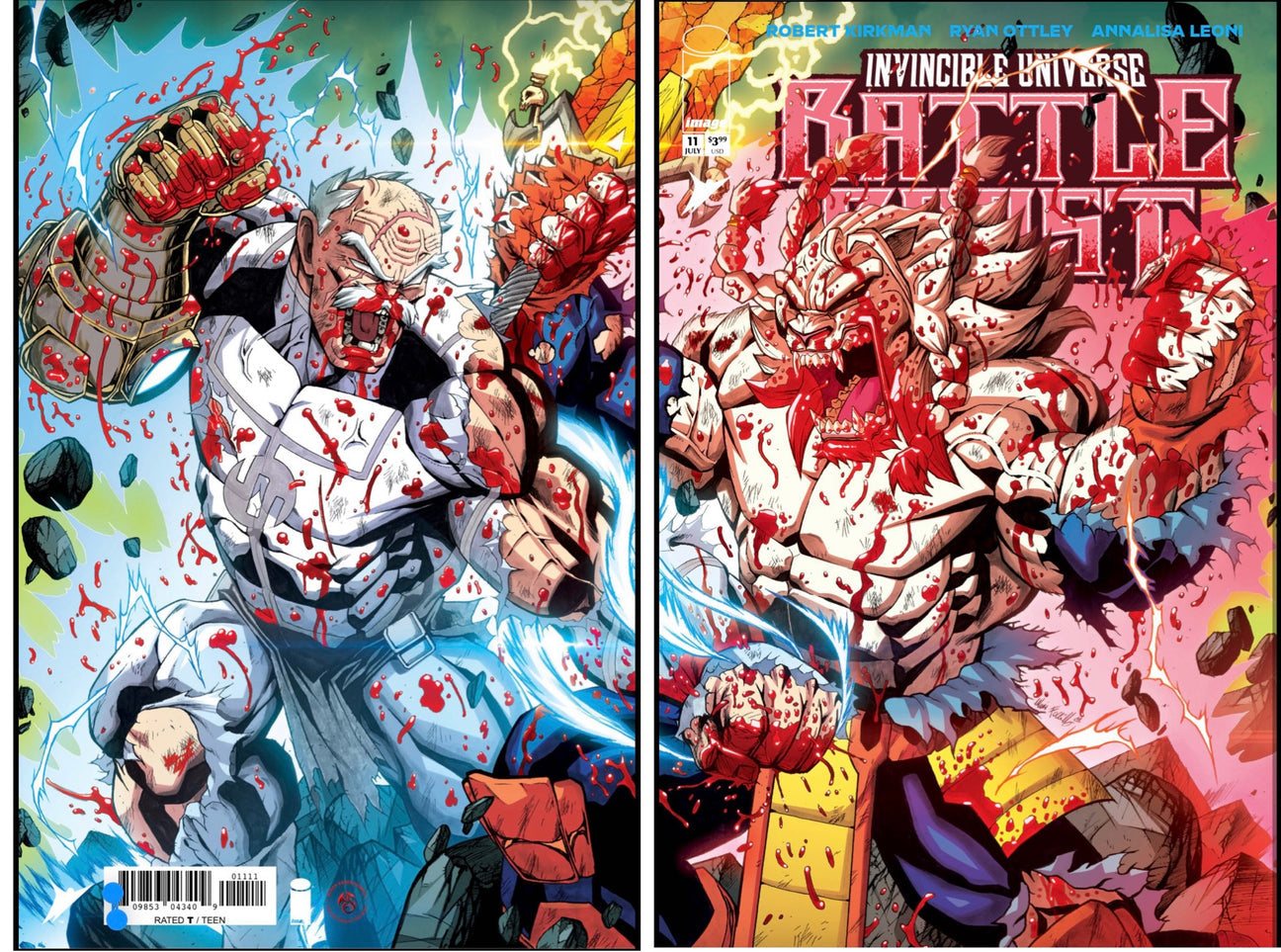 Invincible Universe: Battle Beast #11 - Mario Foccillo Wraparound Variant (Ltd. 800)