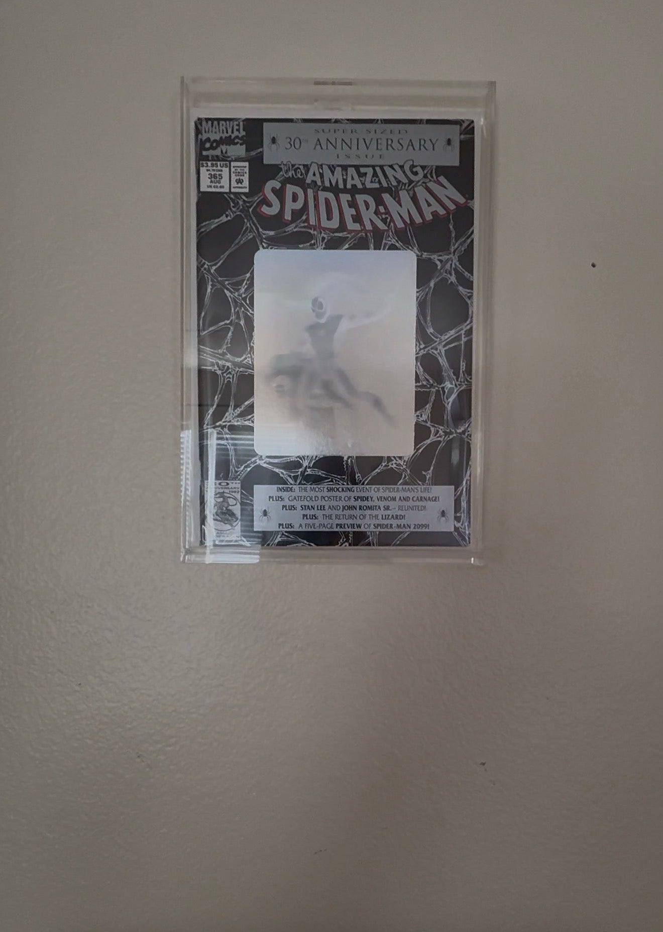 Paws Off Raw Comic Display Frame — Preorder