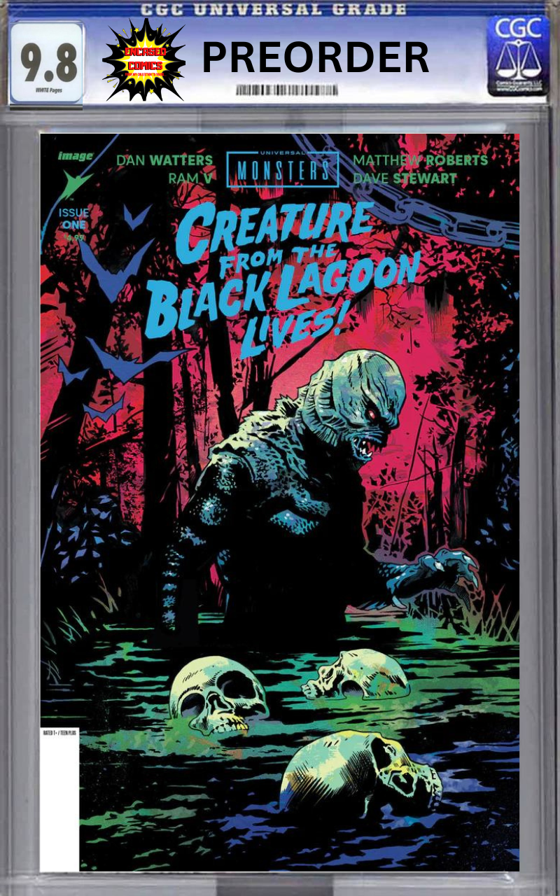 Universal Monsters Creature from the Black Lagoon Lives # 1 Exclusive by Michael Walsh