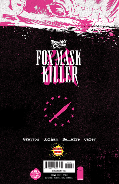 Exquisite Corpses Fox Mask Killer #1 One Piece Zoro Homage