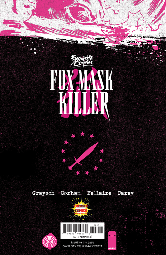 Exquisite Corpses Fox Mask Killer #1 One Piece Zoro Homage
