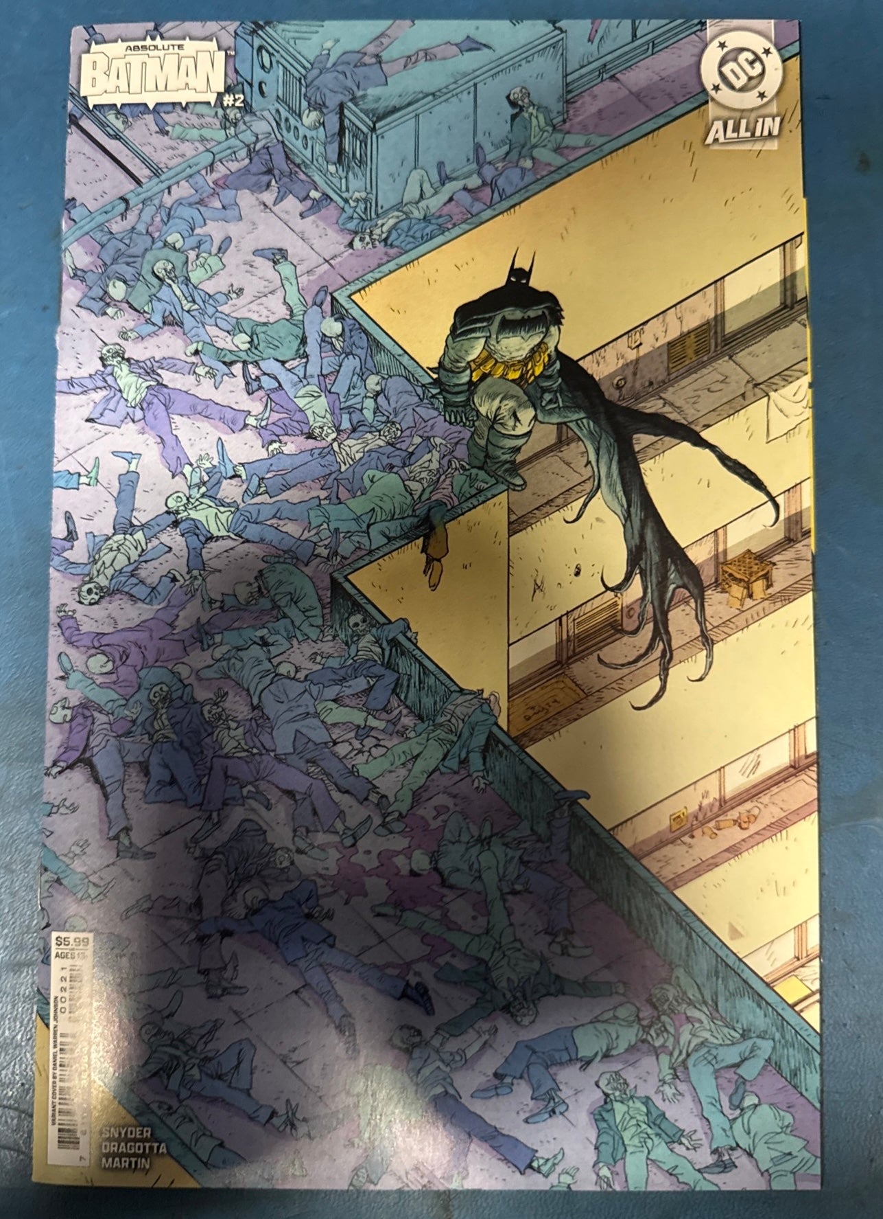Absolute Batman #2 Daniel Warren Johnson Variant Cover  - 1st Print