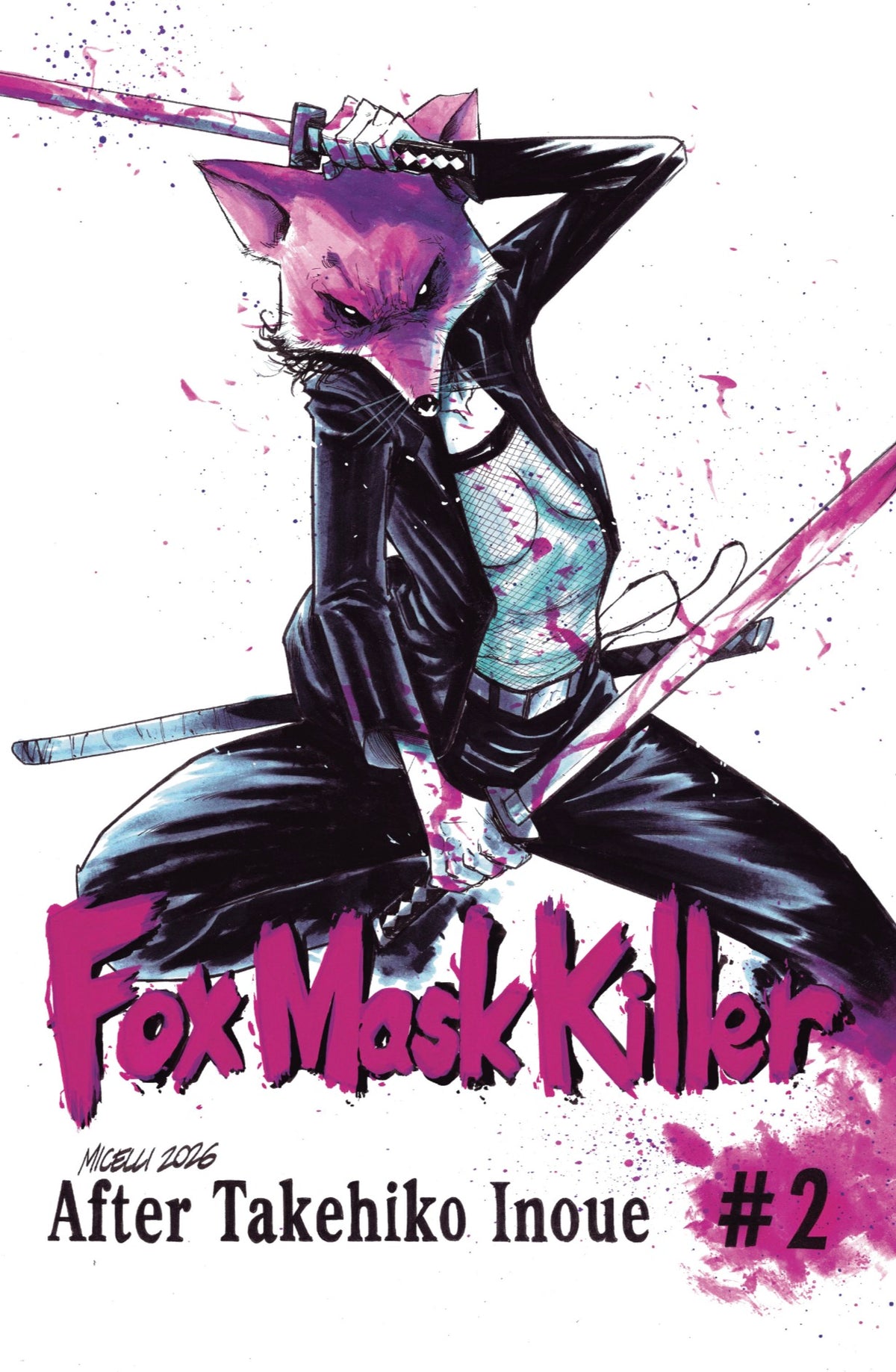 Exquisite Corpses Fox Mask Killer #2  Vagabond Homage