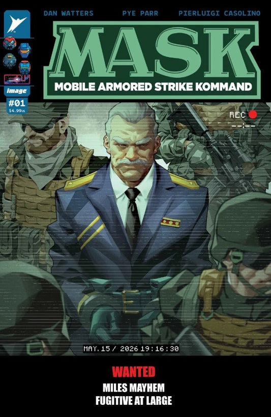 M.A.S.K. #1 Cover G 1:25 Kael Ngu Variant