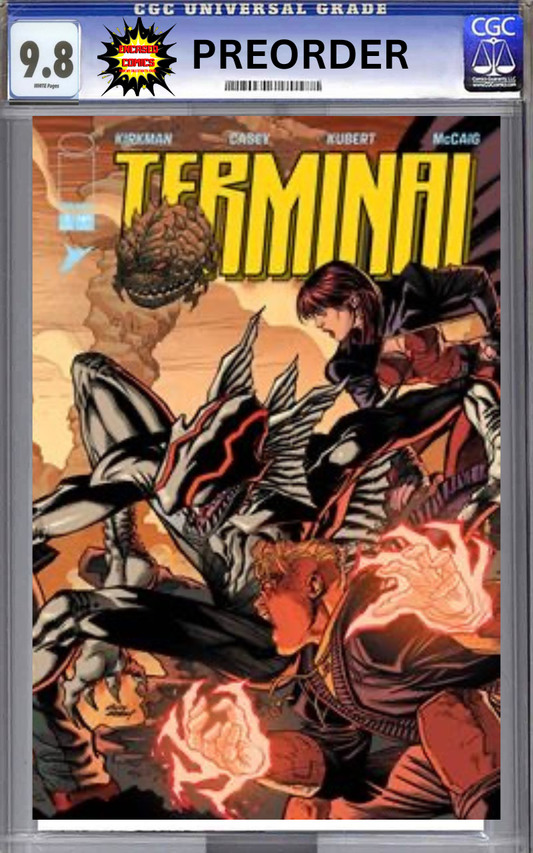 CGC 9.8 TERMINAL #1 CVR B CONNECTING WRAPAROUND (Preorder)