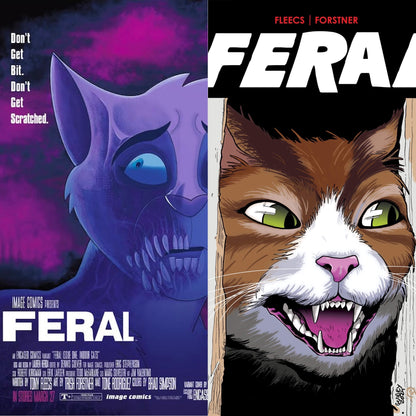 Feral 1 “Thinner & The Shining Homage” Twin Pack