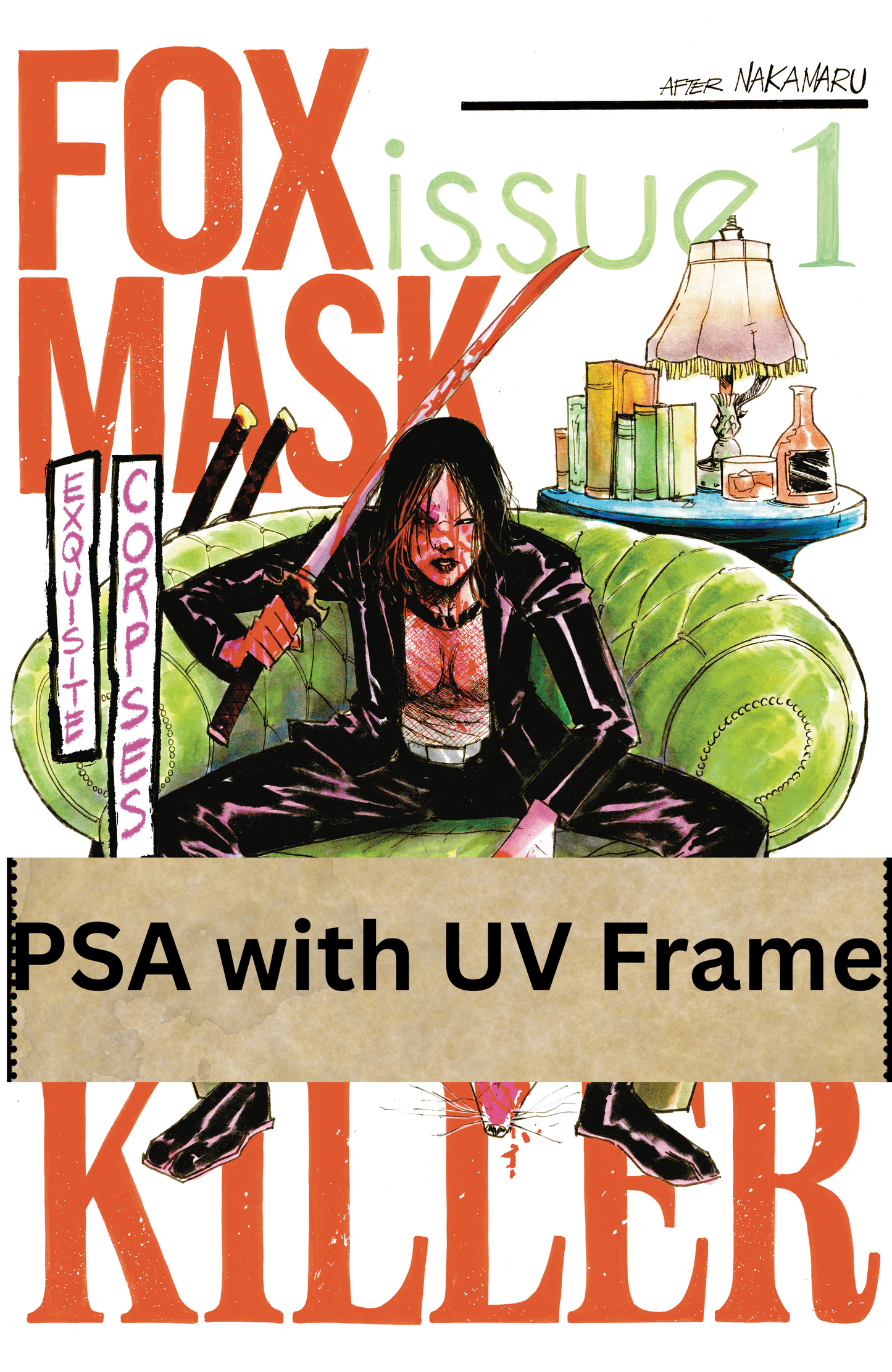 Exquisite Corpses Fox Mask Killer #1 One Piece Zoro Homage