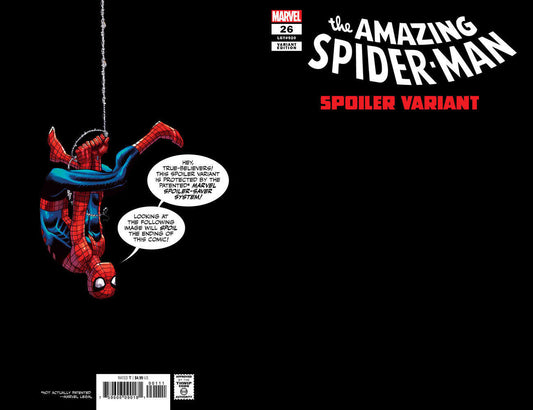 Amazing Spider-Man 26 Gary Frank Spoiler Variant