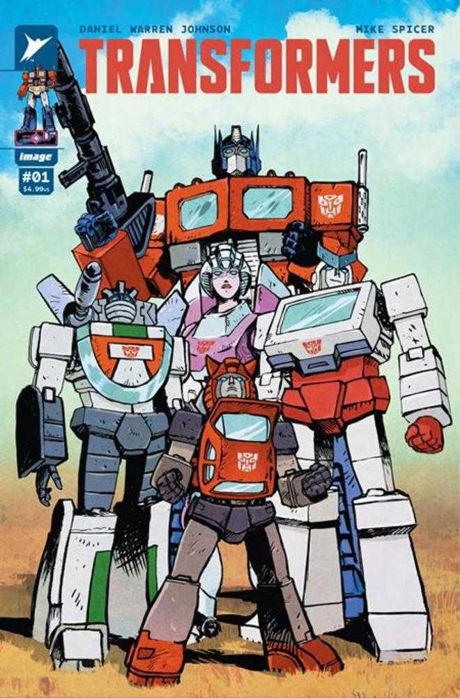 Transformers #1 Cover B Johnson & Spicer