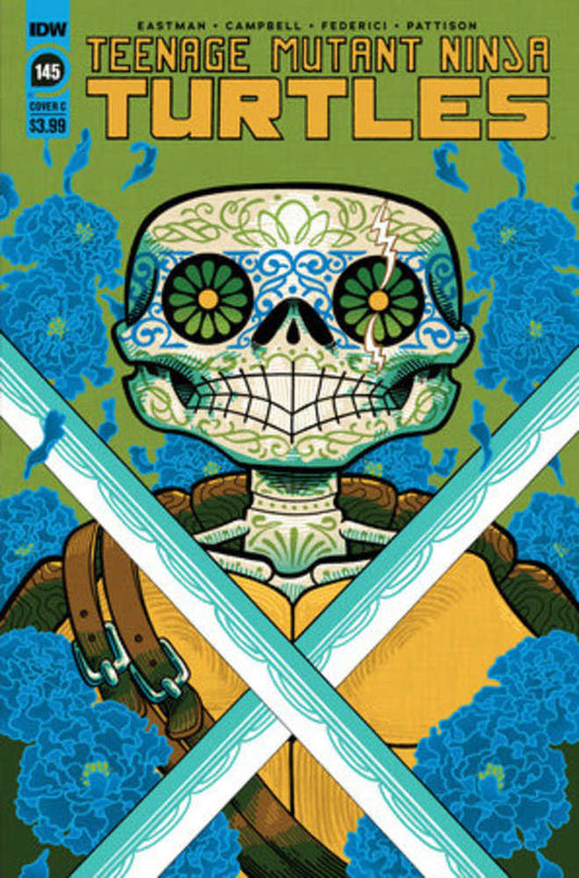 Teenage Mutant Ninja Turtles Ongoing #145 Cover F Dia De Los Muertos