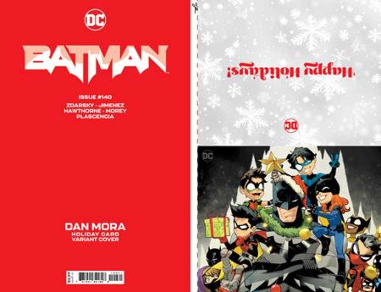 Batman #140 Cover D Dan Mora DC Holiday Card Special Edition Variant